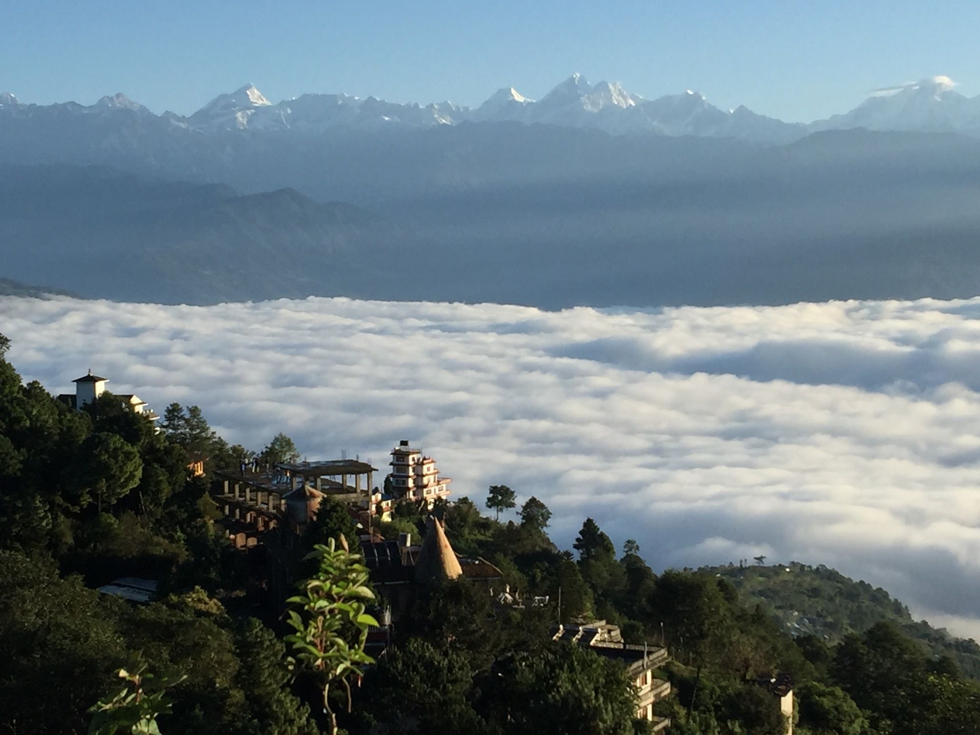 Everest Manla Resort Nagarkot Buitenkant foto